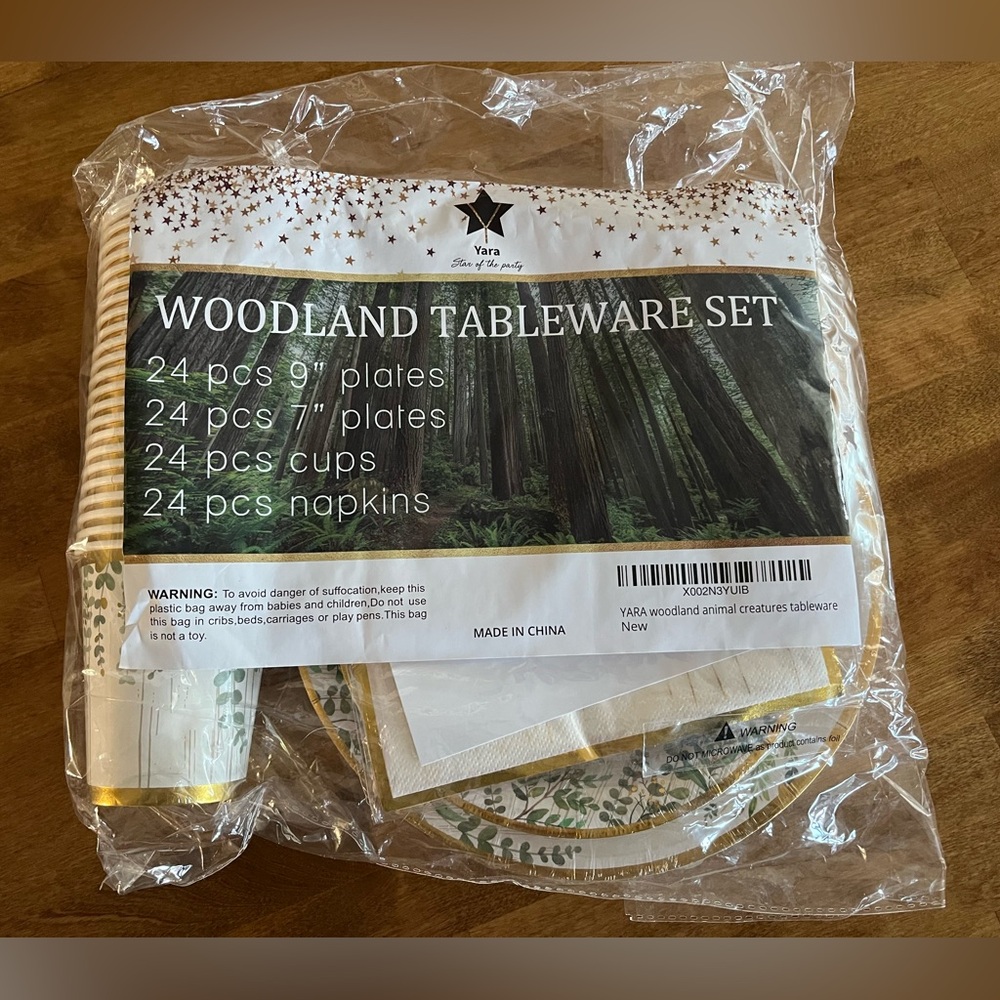 🍼👶🏼 Woodland Themed Baby Shower Essentials - Picture 2 of 11